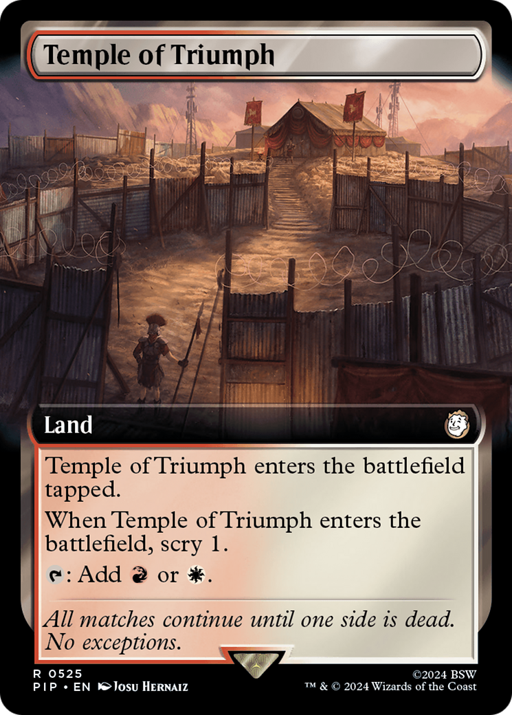 Temple of Triumph (Extended Art) [Fallout] | Good Games Cannington