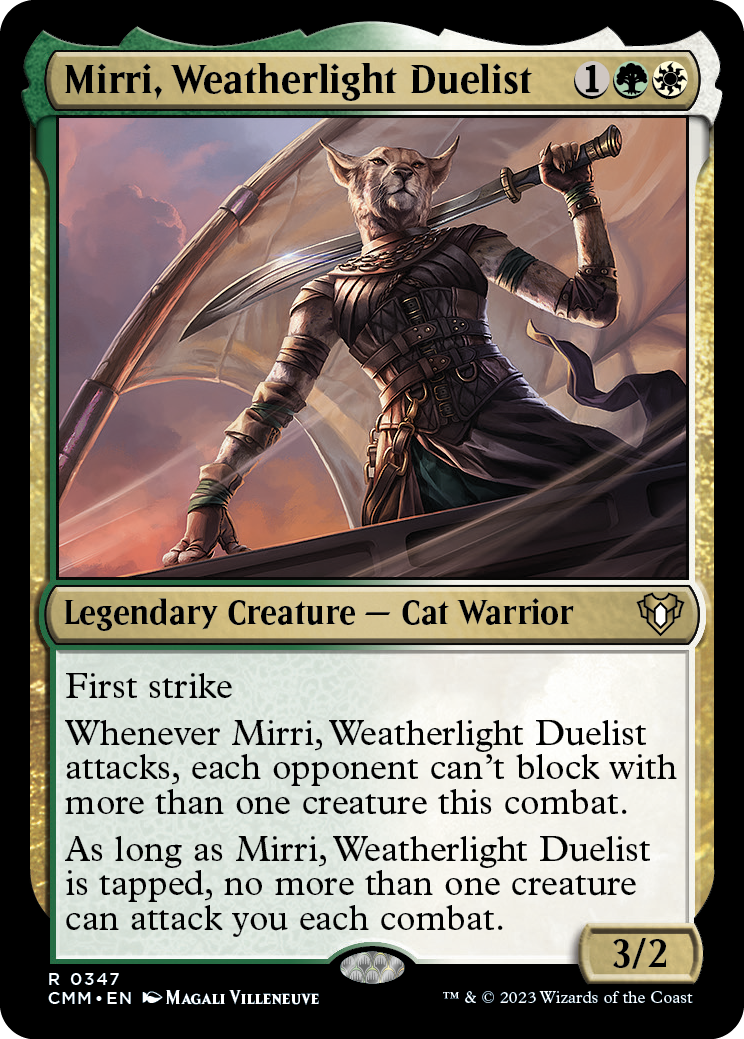 Mirri, Weatherlight Duelist [Commander Masters] | Good Games Cannington