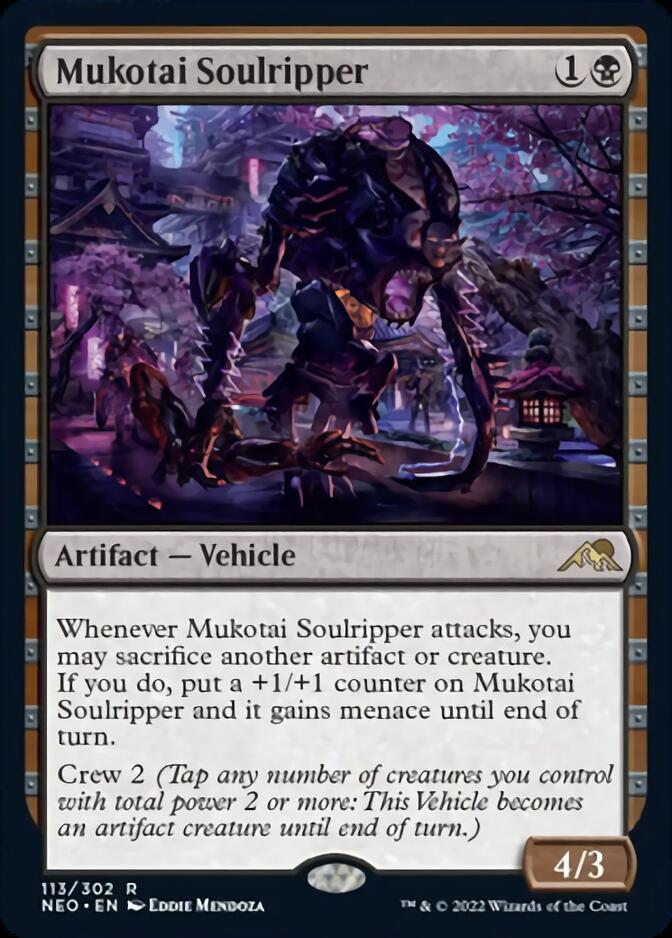 Mukotai Soulripper [Kamigawa: Neon Dynasty] | Good Games Cannington