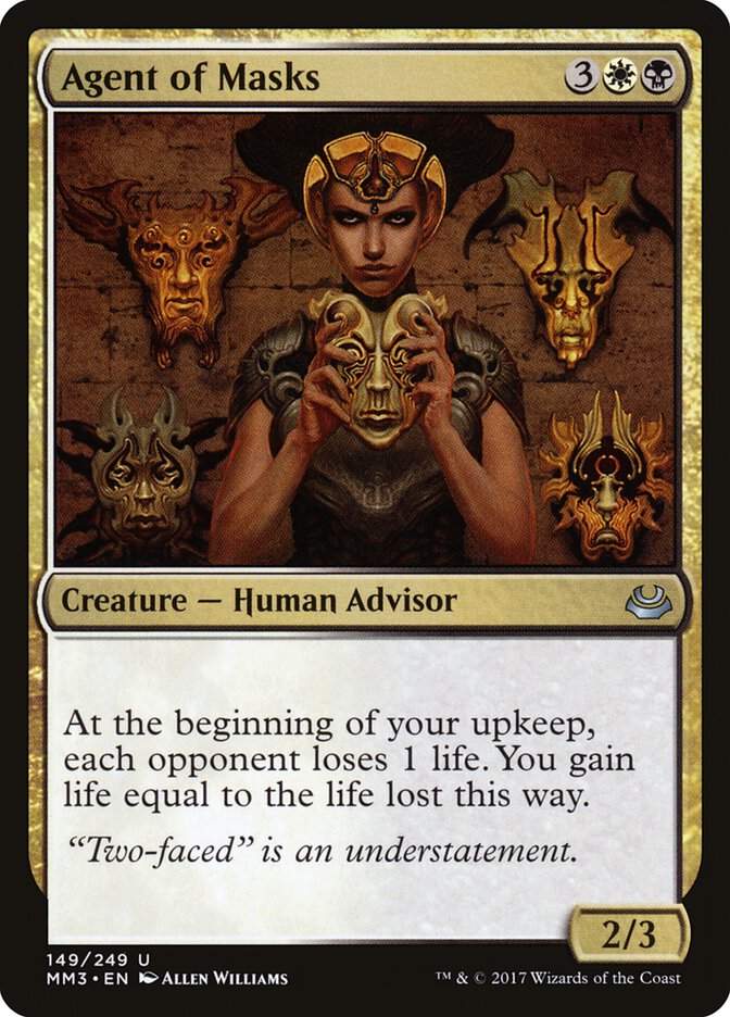 Agent of Masks 149/249 (Modern Masters 2017)  | Good Games Cannington