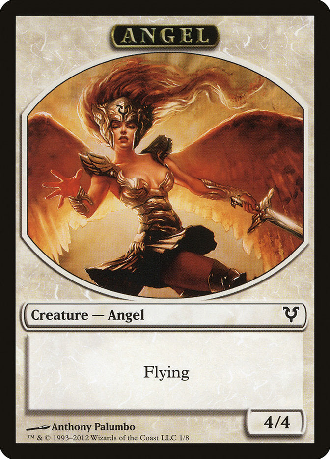 Angel Token [Avacyn Restored Tokens] | Good Games Cannington