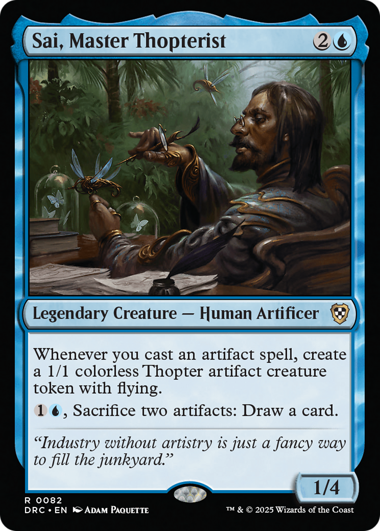 Sai, Master Thopterist [Aetherdrift Commander] | Good Games Cannington
