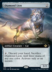 Diamond Lion (Extended Art) [Modern Horizons 2] | Good Games Cannington