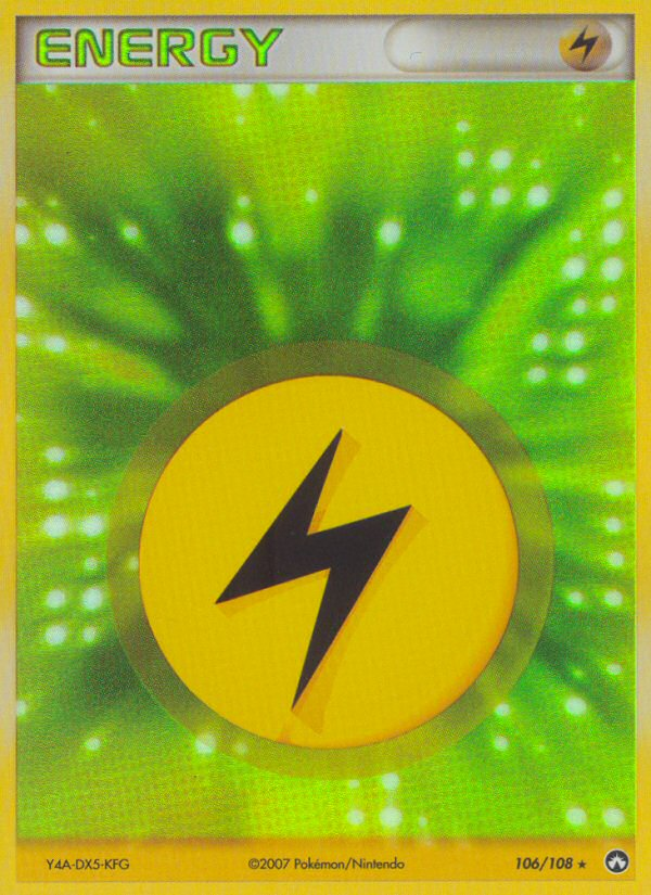 Lightning Energy (106/108) [EX: Power Keepers] | Good Games Cannington