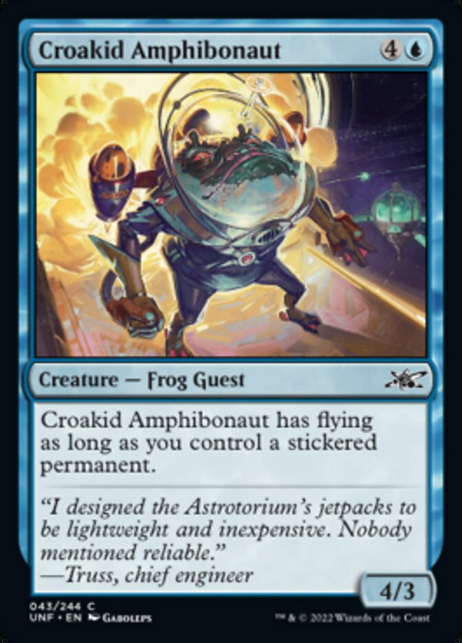 Croakid Amphibonaut [Unfinity] | Good Games Cannington