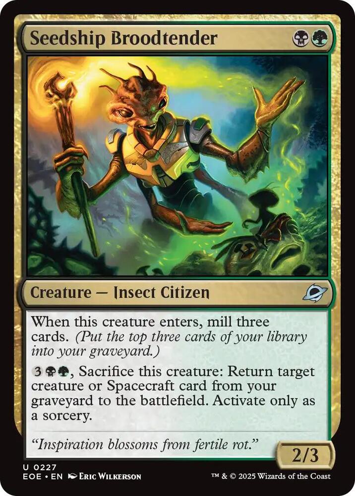 Seedship Broodtender 227 (Edge of Eternities)  | Good Games Cannington
