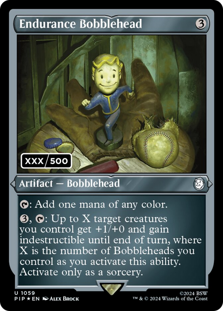 Endurance Bobblehead (Serialized) [Fallout] | Good Games Cannington