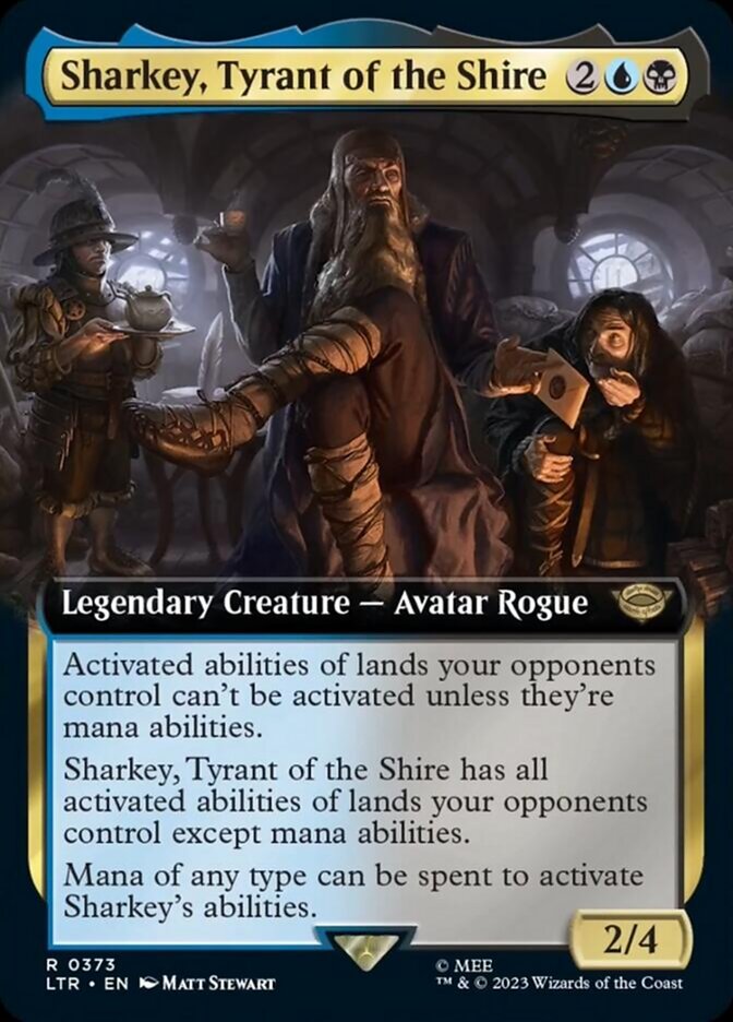 Sharkey, Tyrant of the Shire (Extended Art) [The Lord of the Rings: Tales of Middle-Earth] | Good Games Cannington