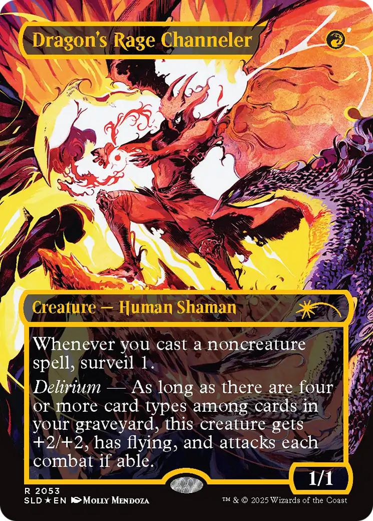 Dragon's Rage Channeler (2053) (Raised Foil) [Secret Lair Drop Series] | Good Games Cannington