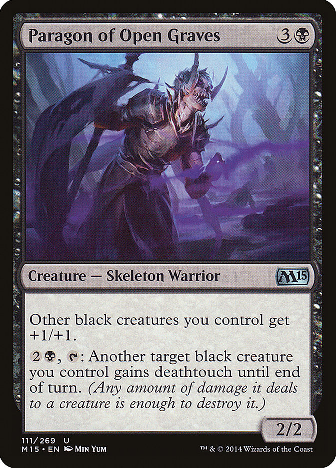 Paragon of Open Graves 111/269 (Magic 2015 (M15))  - Foil | Good Games Cannington