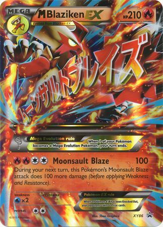 M Blaziken EX (XY86) (Jumbo Card) [XY: Black Star Promos] | Good Games Cannington