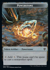 Saproling // Powerstone Double-Sided Token [Dominaria United Tokens] | Good Games Cannington