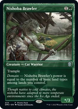 Nishoba Brawler 434 (Promo Pack: Dominaria United)  - Foil | Good Games Cannington