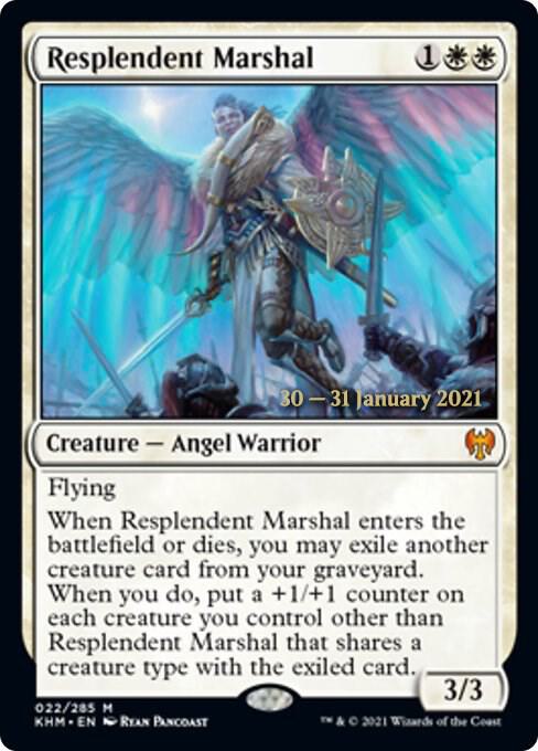 Resplendent Marshal 22s/1 (Prerelease Cards)  - Foil | Good Games Cannington