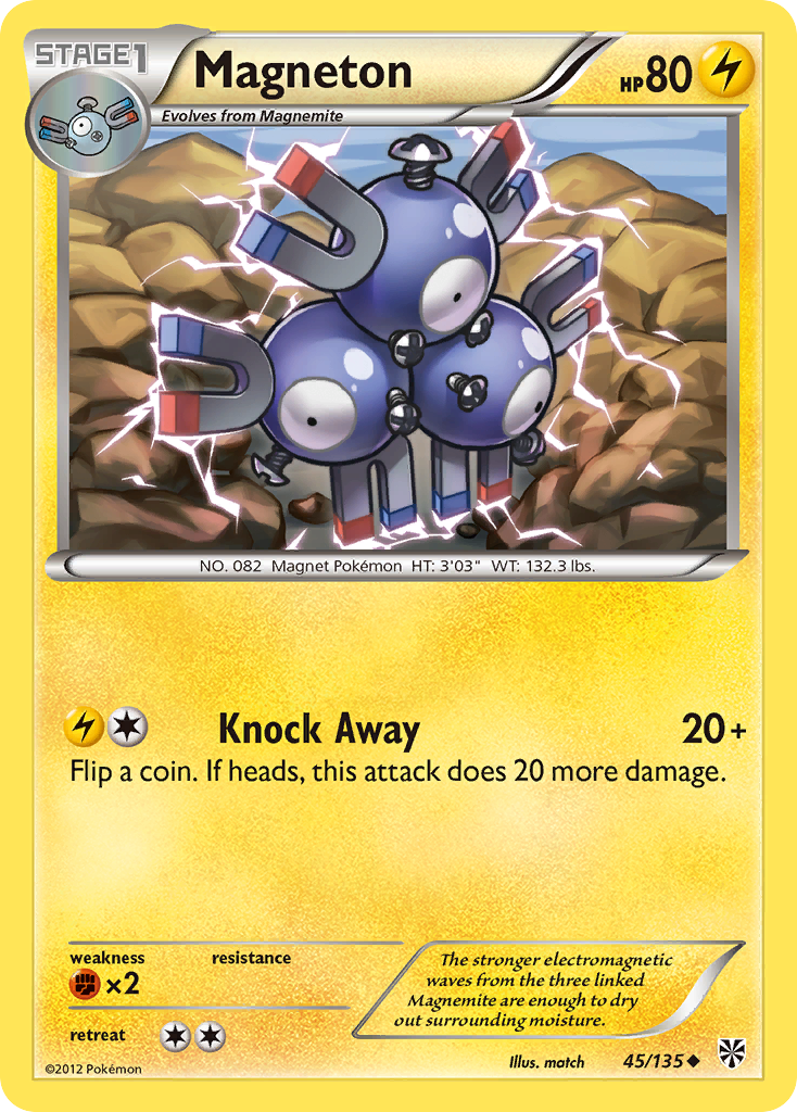 Magneton (45/135) [Black & White: Plasma Storm] | Good Games Cannington