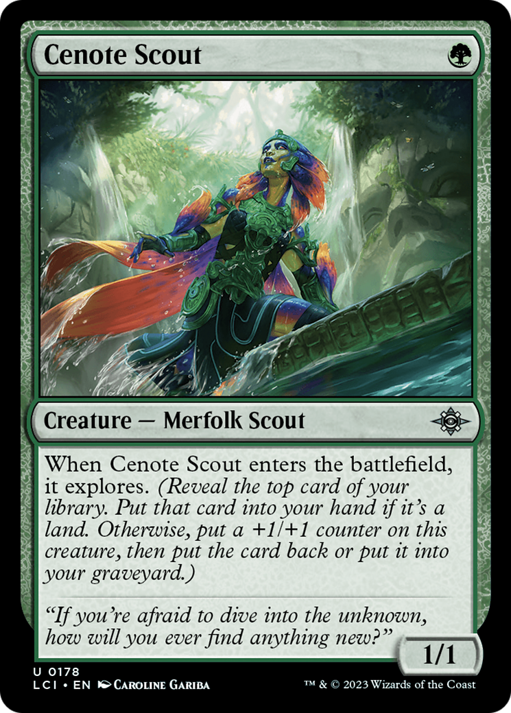 Cenote Scout [The Lost Caverns of Ixalan] | Good Games Cannington