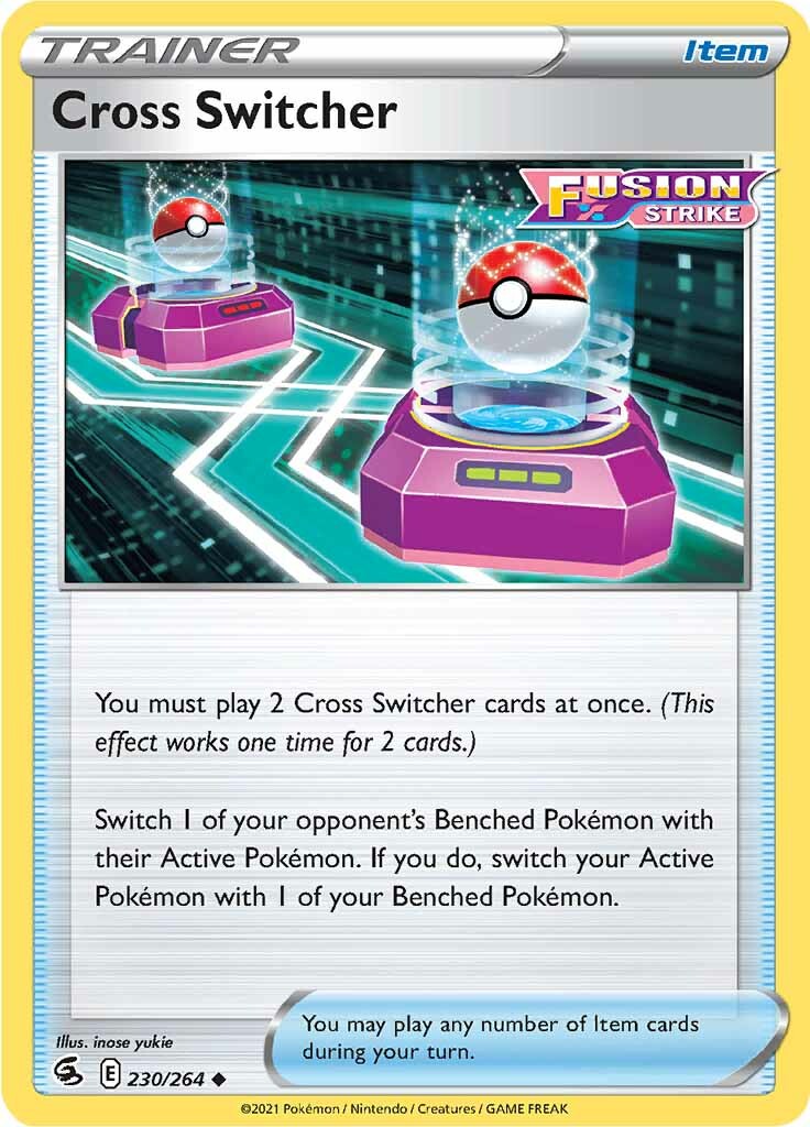 Cross Switcher (230/264) [Sword & Shield: Fusion Strike] | Good Games Cannington