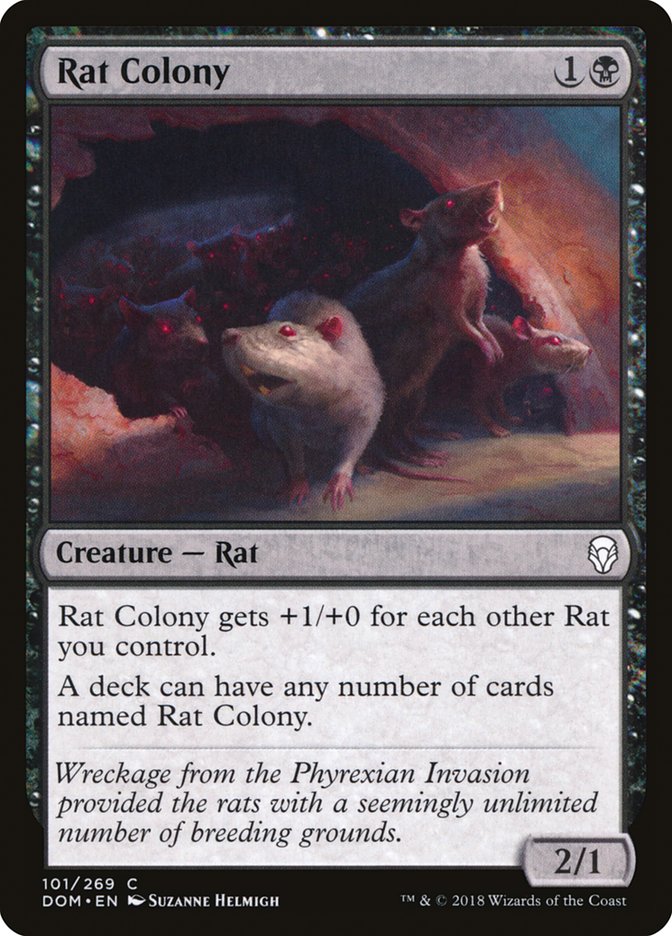 Rat Colony 101 (Dominaria)  - Foil | Good Games Cannington
