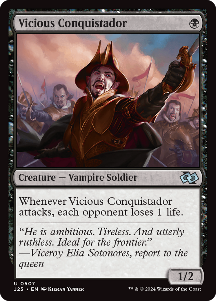 Vicious Conquistador [Foundations Jumpstart] | Good Games Cannington