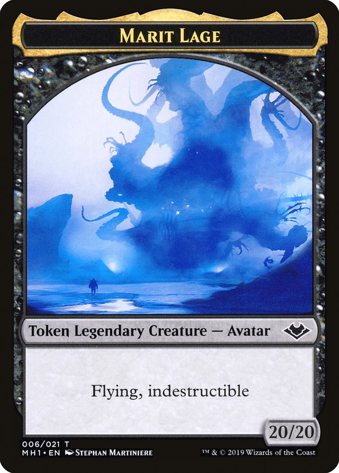 Illusion (005) // Marit Lage (006) Double-Sided Token [Modern Horizons Tokens] | Good Games Cannington