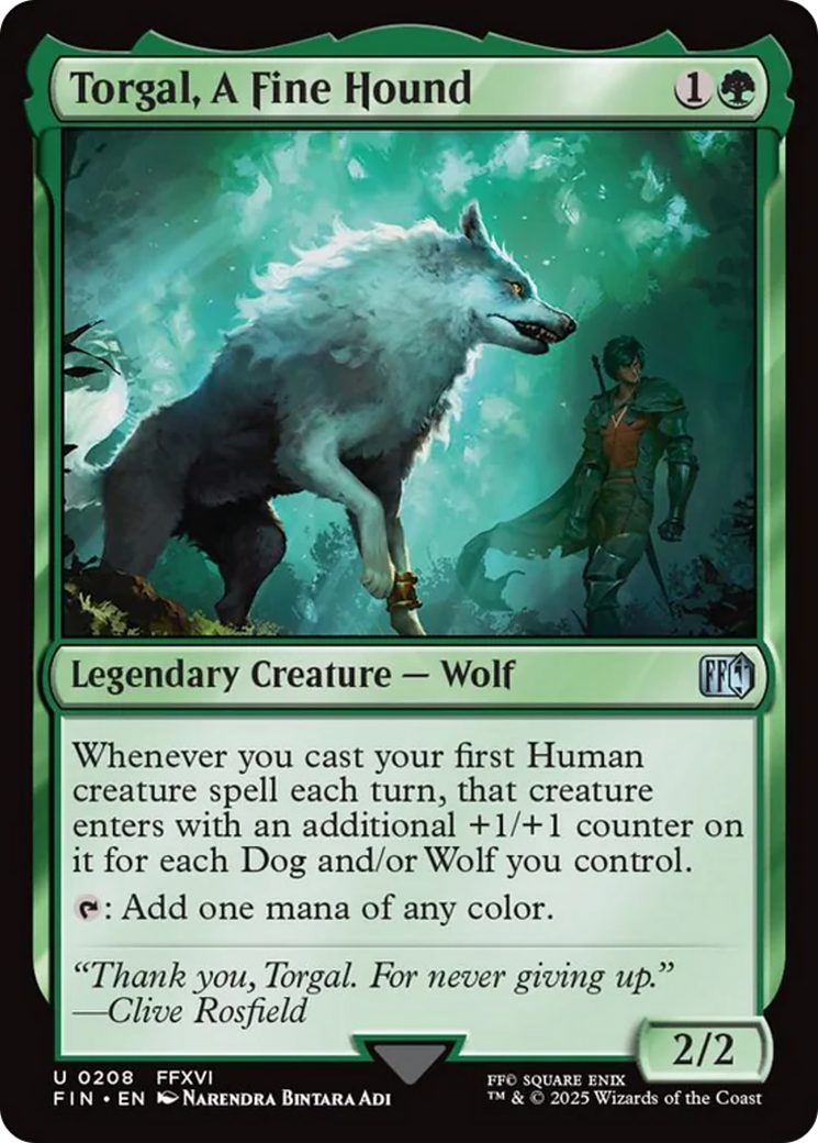 Torgal, A Fine Hound [FINAL FANTASY] | Good Games Cannington