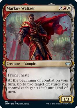 Markov Waltzer Showcase 313 (Innistrad: Crimson Vow)  - Foil | Good Games Cannington