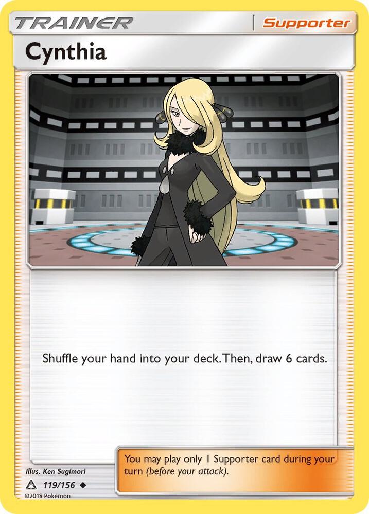 Cynthia (SM - Ultra Prism)  - Reverse Holofoil | Good Games Cannington
