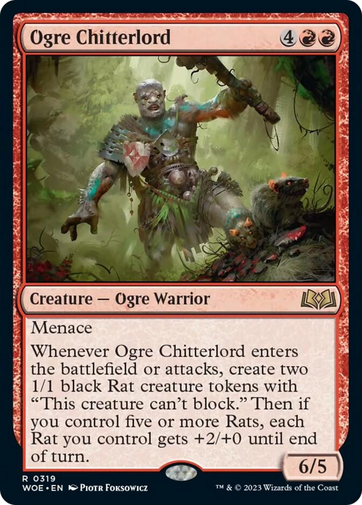 Ogre Chitterlord [Wilds of Eldraine] | Good Games Cannington