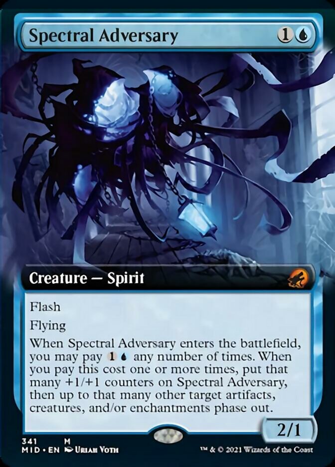 Spectral Adversary (Extended Art) [Innistrad: Midnight Hunt] | Good Games Cannington