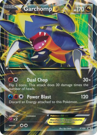 Garchomp EX (XY09) (Jumbo Card) [XY: Black Star Promos] | Good Games Cannington