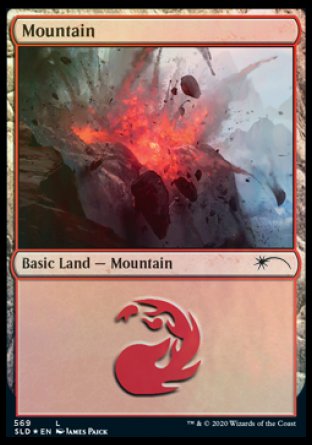Mountain (Smashing) (569) [Secret Lair Drop Promos] | Good Games Cannington