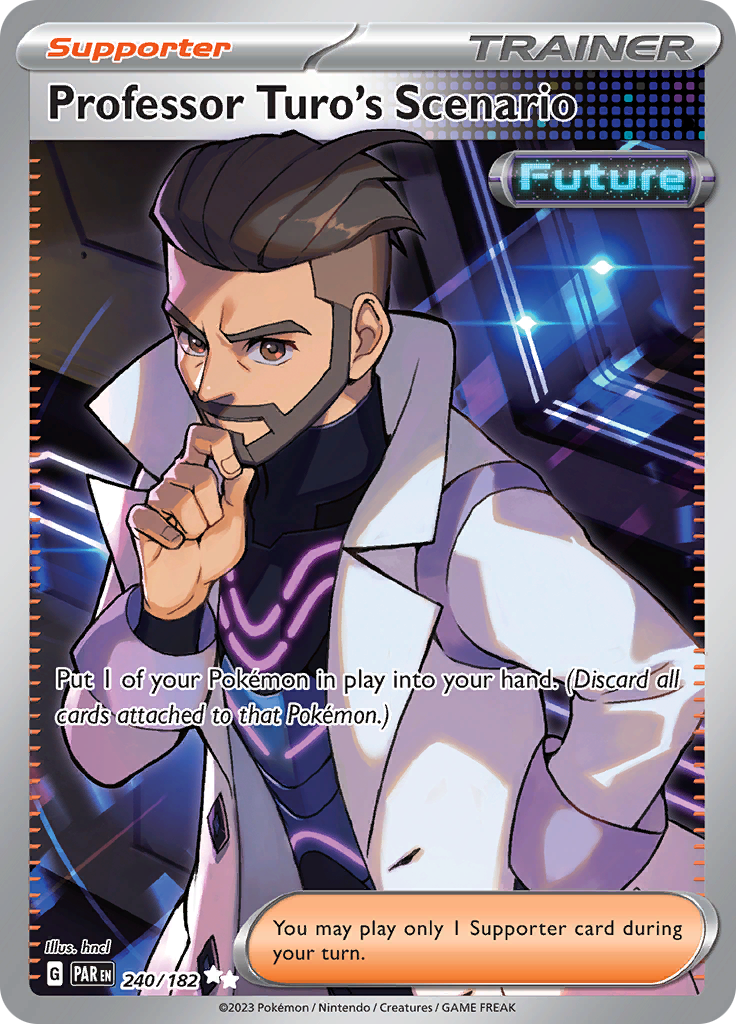 Professor Turo's Scenario (240/182) [Scarlet & Violet: Paradox Rift] | Good Games Cannington