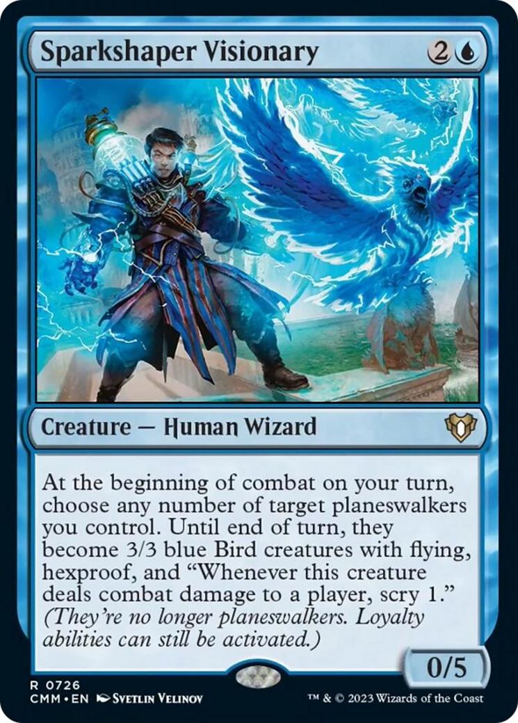 Sparkshaper Visionary [Commander Masters] | Good Games Cannington