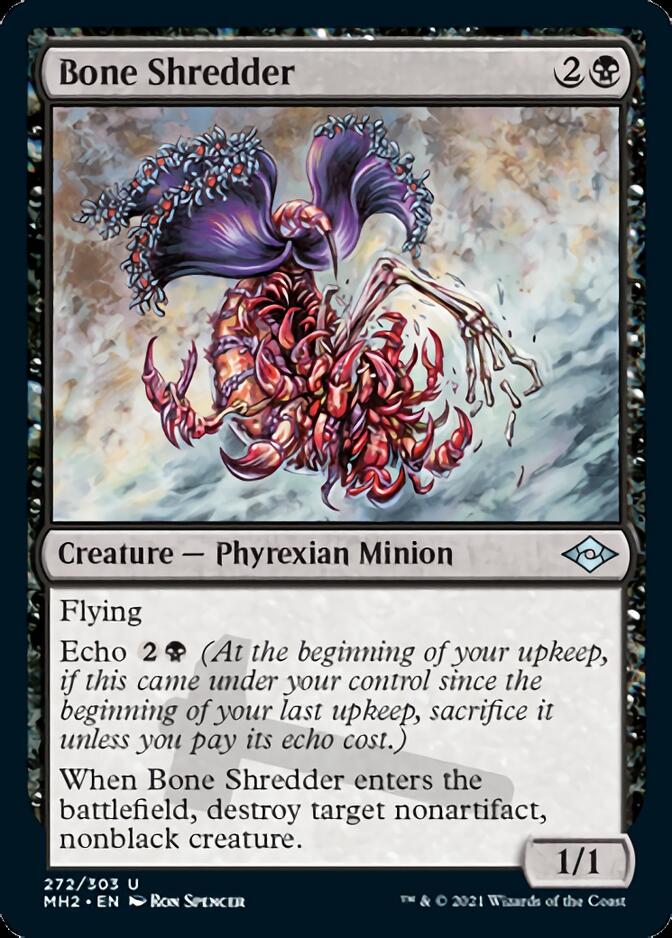 Bone Shredder (Foil Etched) [Modern Horizons 2] | Good Games Cannington