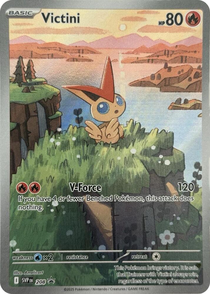 Victini 208 (SV: Scarlet & Violet Promo Cards)  - Holofoil | Good Games Cannington