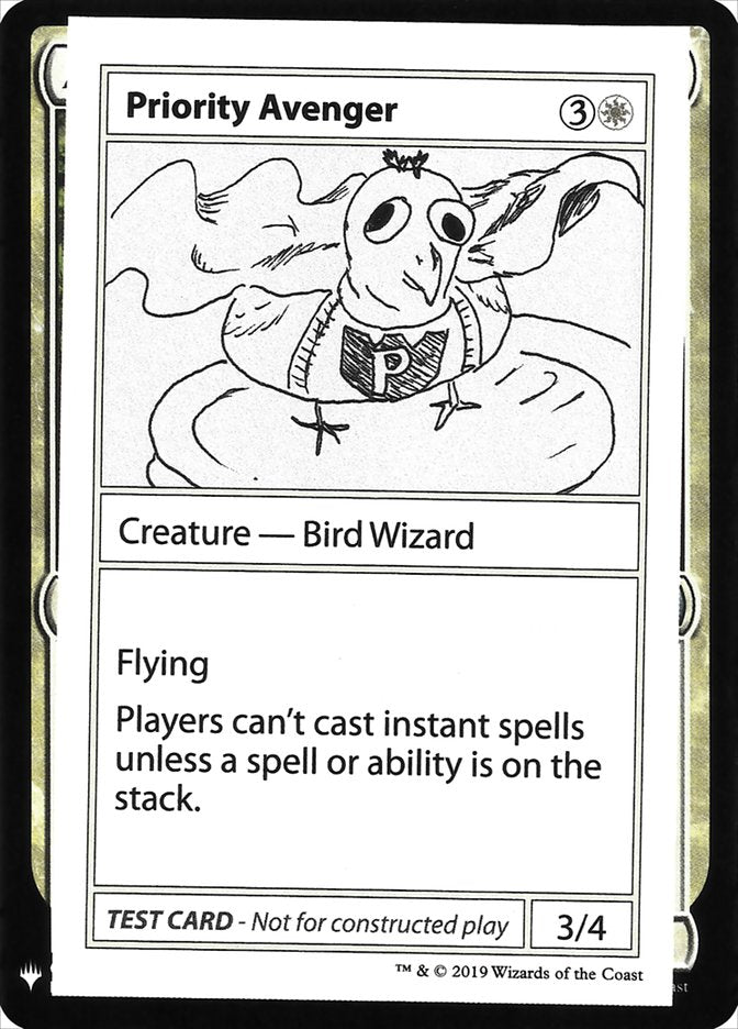 Priority Avenger [Mystery Booster Playtest Cards] | Good Games Cannington