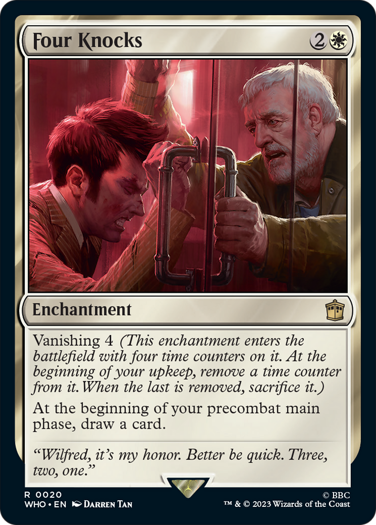 Four Knocks [Doctor Who] | Good Games Cannington