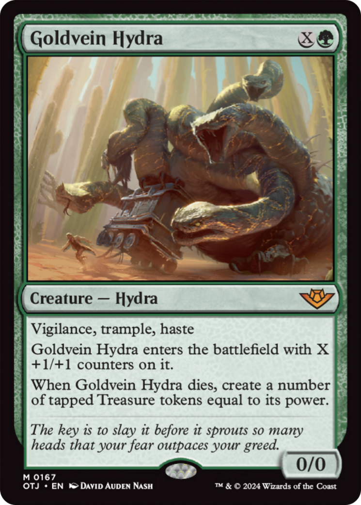 Goldvein Hydra [Outlaws of Thunder Junction] | Good Games Cannington