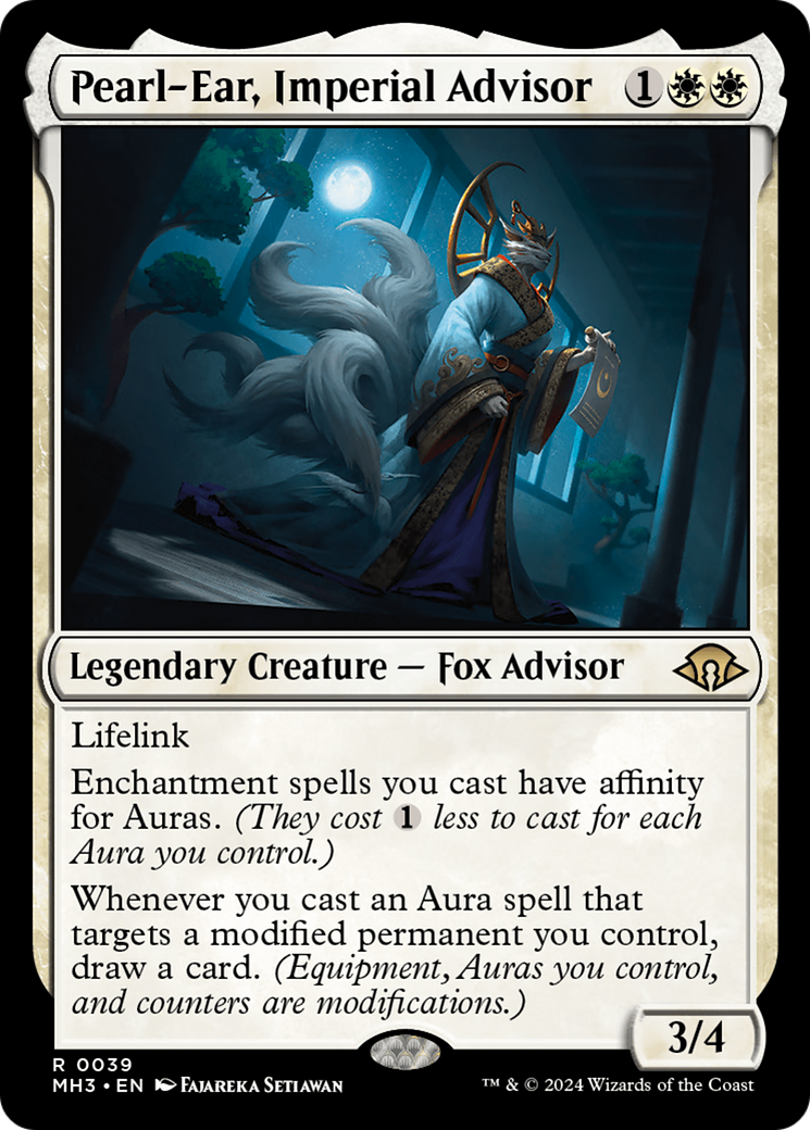 Pearl-Ear, Imperial Advisor [Modern Horizons 3] | Good Games Cannington
