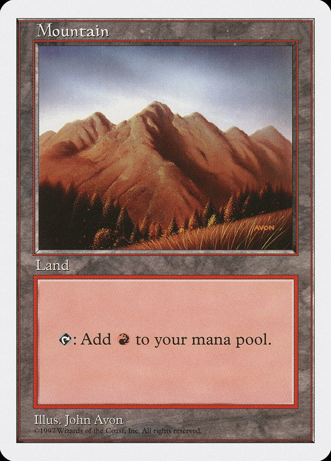 Mountain (444) [Fifth Edition] | Good Games Cannington