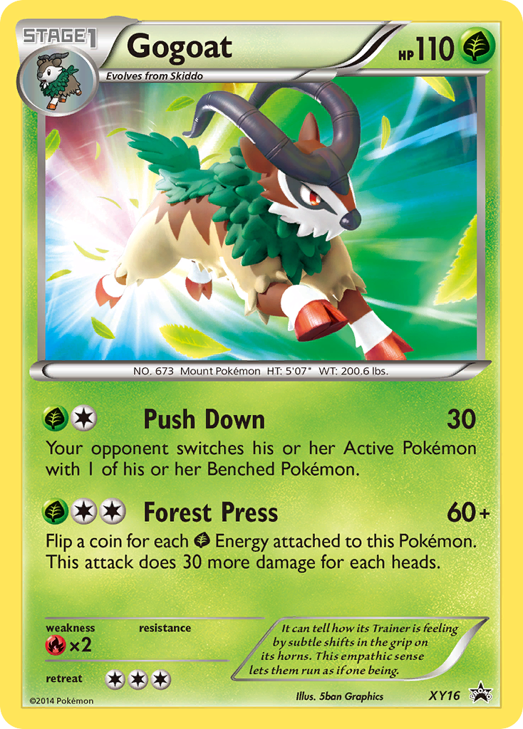 Gogoat (XY16) [XY: Black Star Promos] | Good Games Cannington