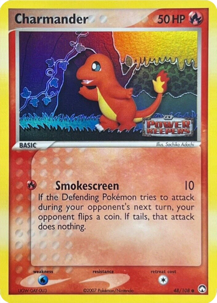 Charmander (48/108) (Stamped) [EX: Power Keepers] | Good Games Cannington