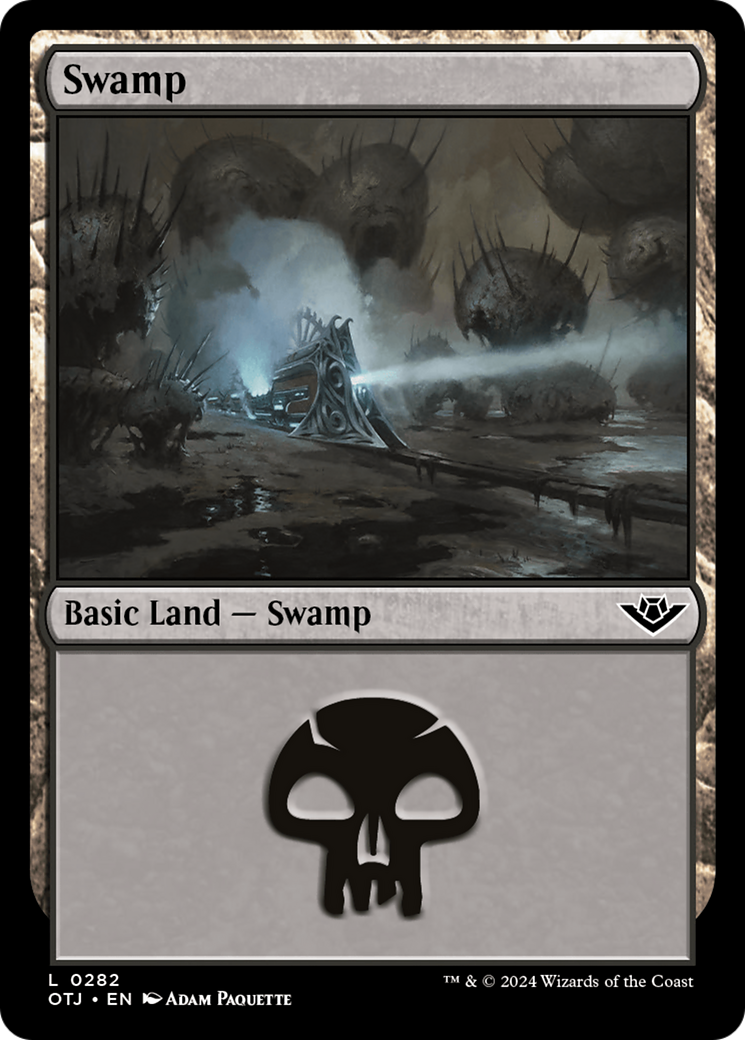 Swamp (0282) [Outlaws of Thunder Junction] | Good Games Cannington
