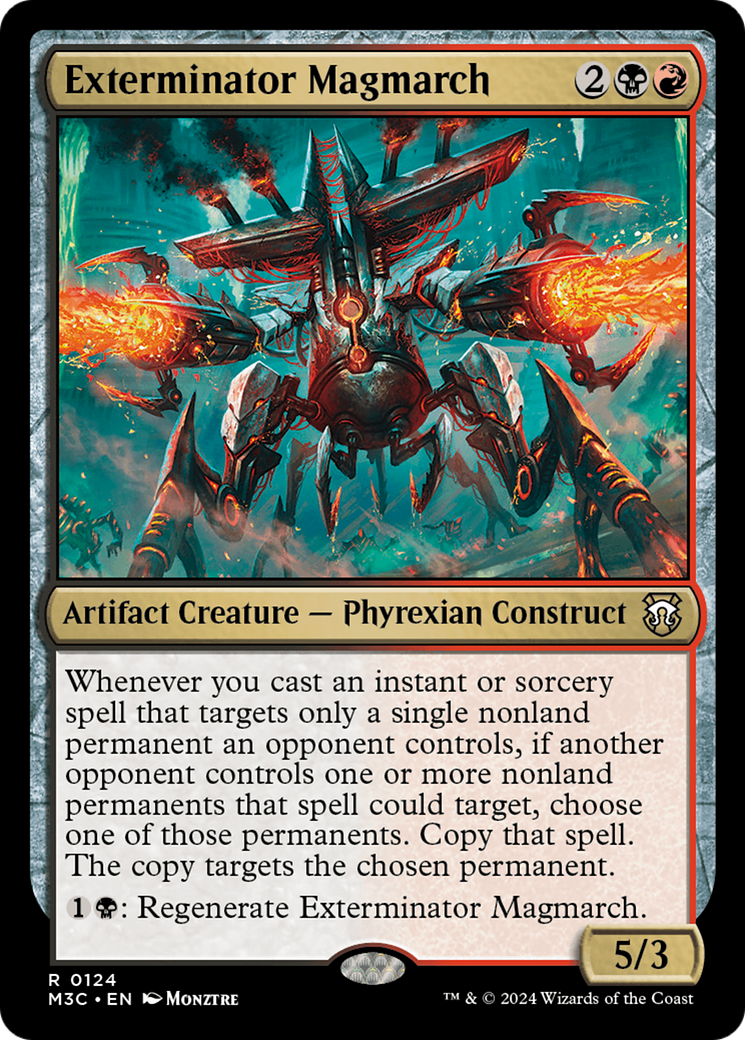 Exterminator Magmarch [Modern Horizons 3 Commander] | Good Games Cannington