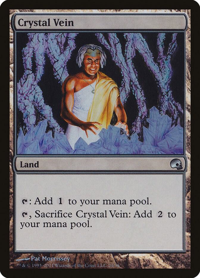 Crystal Vein 24/50 (Premium Deck Series: Graveborn)  - Foil | Good Games Cannington