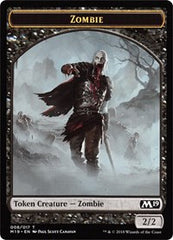 Zombie // Thopter Double-Sided Token (Game Night) [Core Set 2019 Tokens] | Good Games Cannington