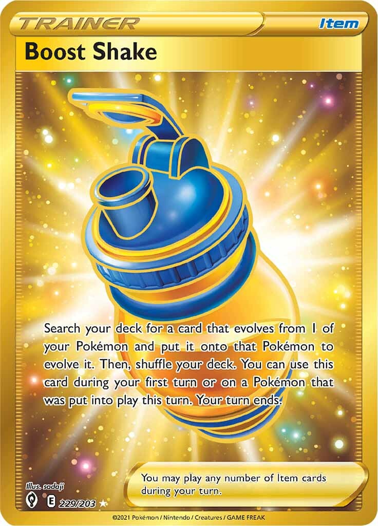 Boost Shake (229/203) [Sword & Shield: Evolving Skies] | Good Games Cannington