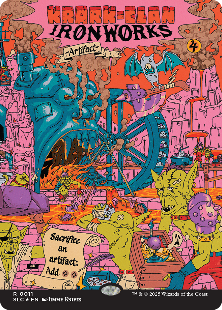 Krark-Clan Ironworks (Halo Foil) [Secret Lair Countdown Kit] | Good Games Cannington