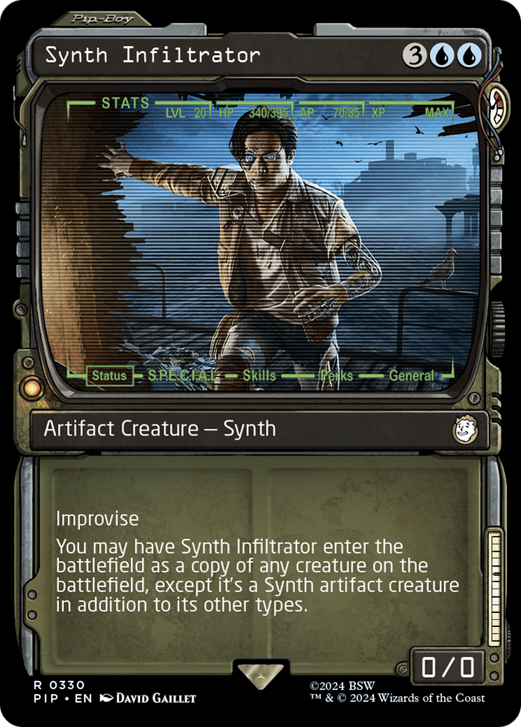 Synth Infiltrator (Showcase) [Fallout] | Good Games Cannington
