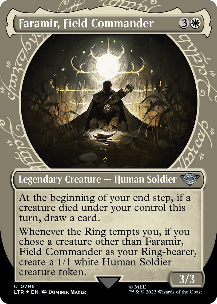 Faramir, Field Commander (Showcase) (Surge Foil) [The Lord of the Rings: Tales of Middle-Earth] | Good Games Cannington